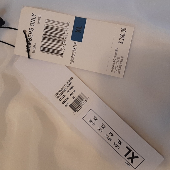 Members Only Lightweight Elongated Bomber Jacket size XL - Picture 5 of 9